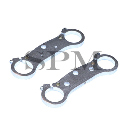 49CC Mini Sports Car Steering Gear Up and Down Connected Front Fork Parts 1 Pair Up and Down