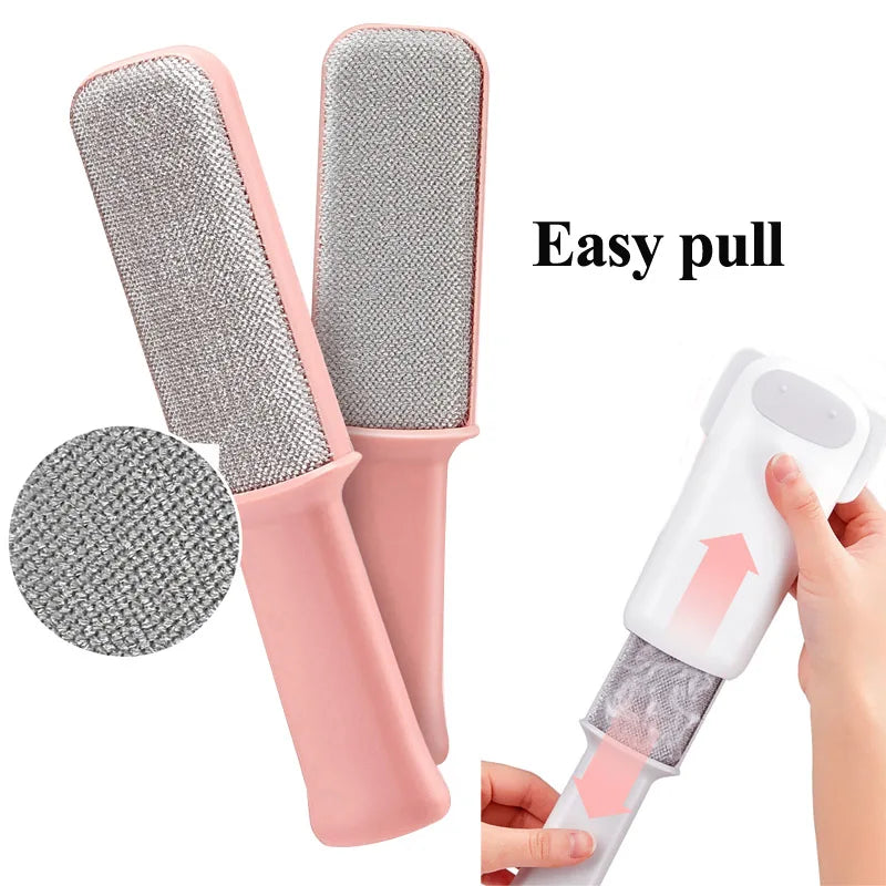 Pet Hair Remover Portable Lint Remover Pet Hair Brush Lint Roller Sofa Clothes Cleaning Lint Brush Fuzz Fabric Shaver Tool