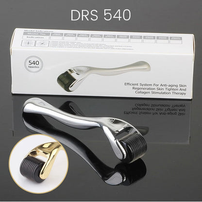 DRS 540 Derma Roller Needle Instrument Face Roller Massager Facial Microneedle Roller Massage Skin Care Beauty Household Tools