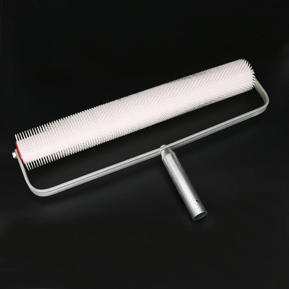 DIY 50CMX14MM Spiked Aeration Floor Roller Hand Tools Self Levelling Cement Defoaming Roller Screed Tools Accessories