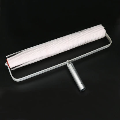 DIY 50CMX14MM Spiked Aeration Floor Roller Hand Tools Self Levelling Cement Defoaming Roller Screed Tools Accessories