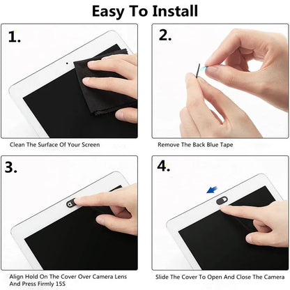 1/5/10/20 Pcs Webcam Smart Phone Camera Cover Laptop Anti Spy For iphone iPad PC Macbook Tablet Universal Lenses Privacy Sticker