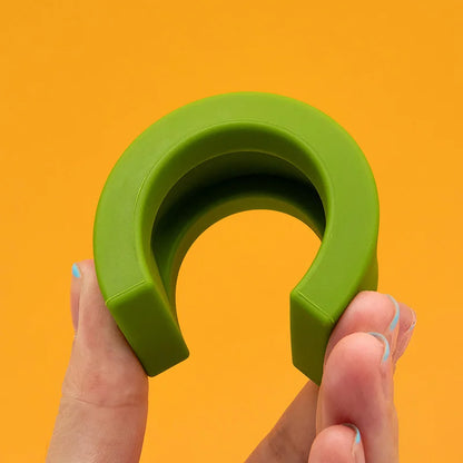 Silicone Geometric Rainbow Building Block BPA Free Babys Silicone Teether Educational Montessori Toys Stacking Block Baby Gifts