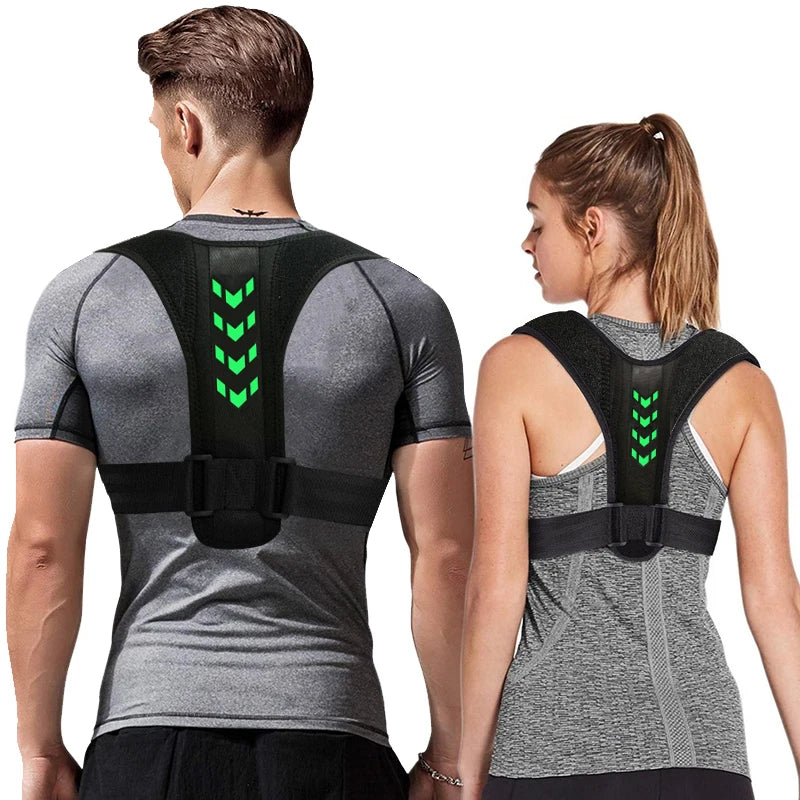 Adjustable Posture Corrector Back Brace Support Belt Clavicle Spine Back Shoulder Lumbar Posture Correction Support Reshape