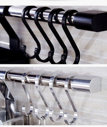 S Hook,  Aluminum S Shaped Hooks for Kitchen, Bathroom, Heavy Duty Hanger Hooks for Hanging Pots, Pans, Plants, Towels