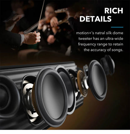 Anker Soundcore Motion+ Bluetooth Speaker with Hi-Res 30W Audio Bluetooth Speakers Portable Speaker Sound Box