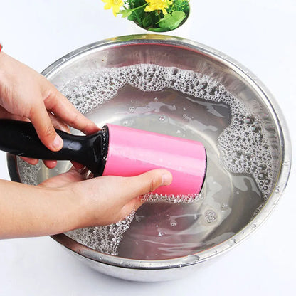 Reusable Washable Roller Dust Cleaner Lint Sticking Roller for Clothes Pet Hair Cleaning Household Dust Wiper Tools