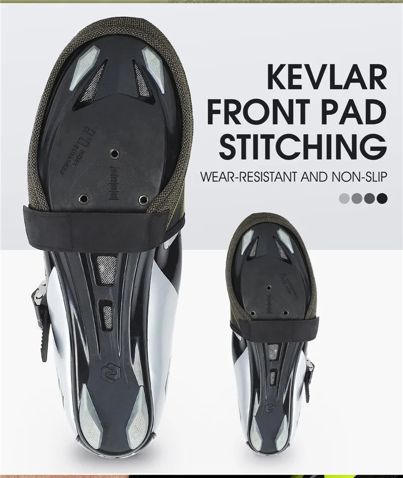 WEST BIKING Bicycle Half Shoe Cover Windproof Non-slip Cycling Boot Cover MTB Road Bike Waterproof Overshoes Bicycle Equipment