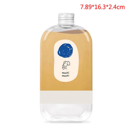 Plastic Bottles For Drinks Storage Containers Drinking Water Bottles Plastic Water Bottle With Lids Caps Dropshipping