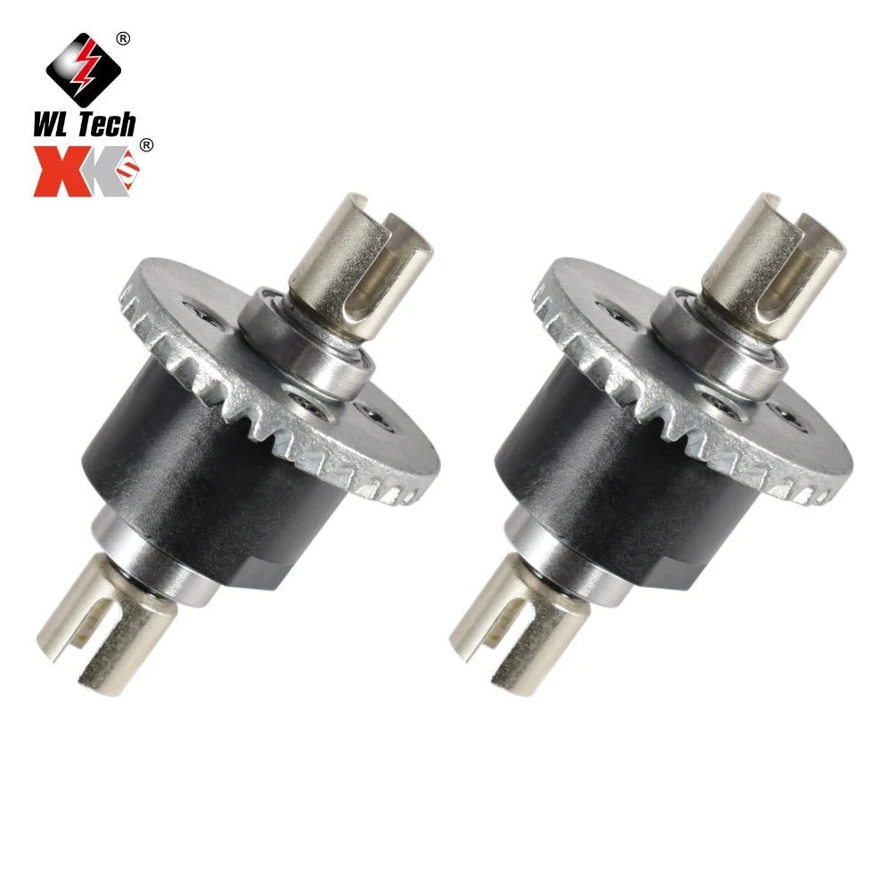 High Quality WLtoys 144001 Wave Box Gear Box Metal Differential Gear for 124018 124019 4WD RC Car Spare Part