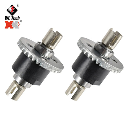 High Quality WLtoys 144001 Wave Box Gear Box Metal Differential Gear for 124018 124019 4WD RC Car Spare Part