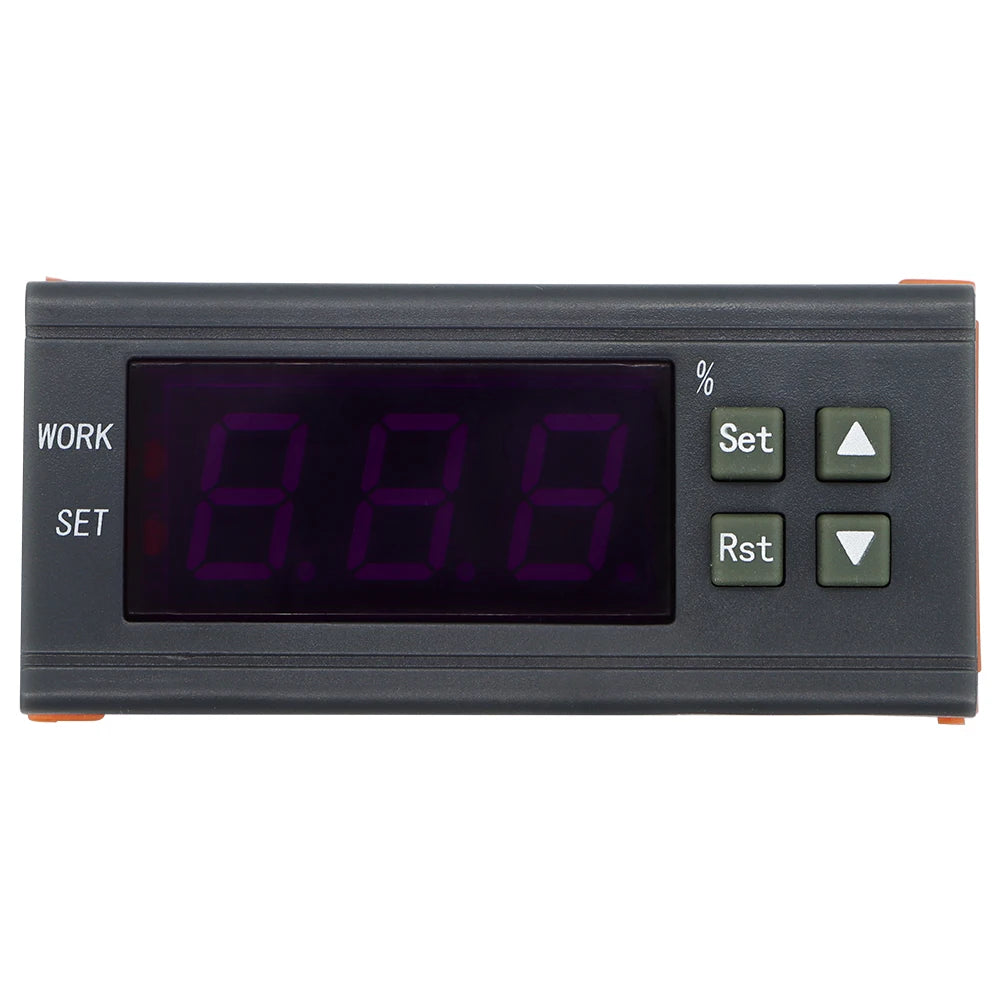 WH8040 Temperature&Humidity Controller 1% ~ 99% Air Refrigeration Thermostat for Home Fridge Lab Cooler 12V/24V/220V