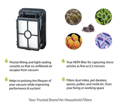 Multi Surface Brush Roll Compatible with Bissell 1868 CrossWave Replacement Vacuum Filter for 1866 Crosswave for Part 1608683