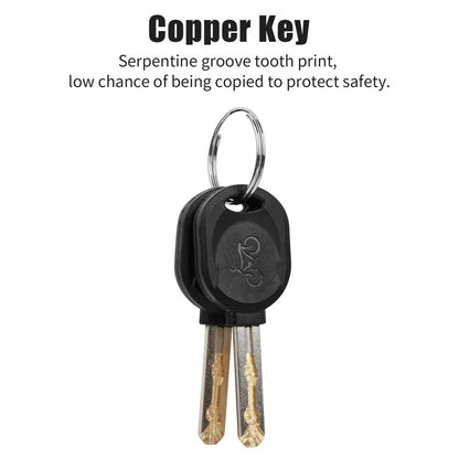 WEST BIKING Bicycle U Lock Anti-theft MTB Road Mountain Bike Lock Bicycle Accessories U-Locks Cycling Steel Security Bike Locks