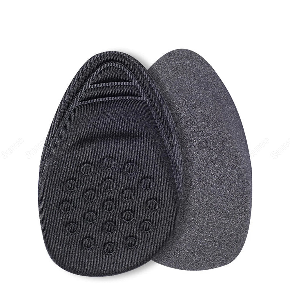 Half Insoles for Shoes Non-slip Sole Toe Plug Cushion High-density Foam Forefoot Pads Man Women Inserts for Shoes Size Reducer