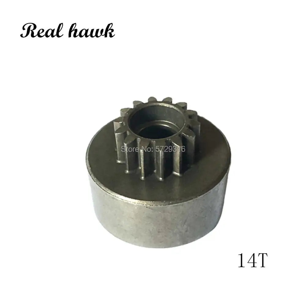 1pcs RC Cars Spare Parts 11194 14T Clutch Bell Single Gear HSP Parts For HSP 1/8 R/C Model Car 94763 Truck