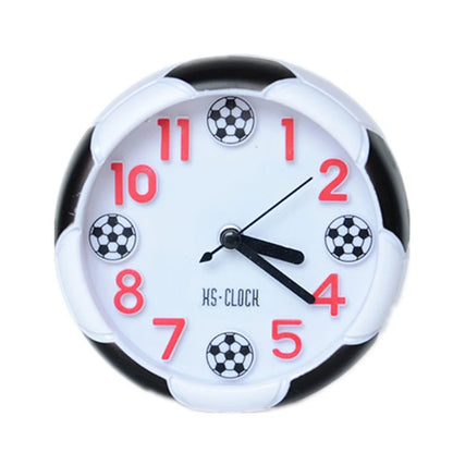 Creative Football Alarm Clock Desktop Alarm Clock Student Desktop Alarm Clock Round Alarm Clock Table Clock Digital Poin