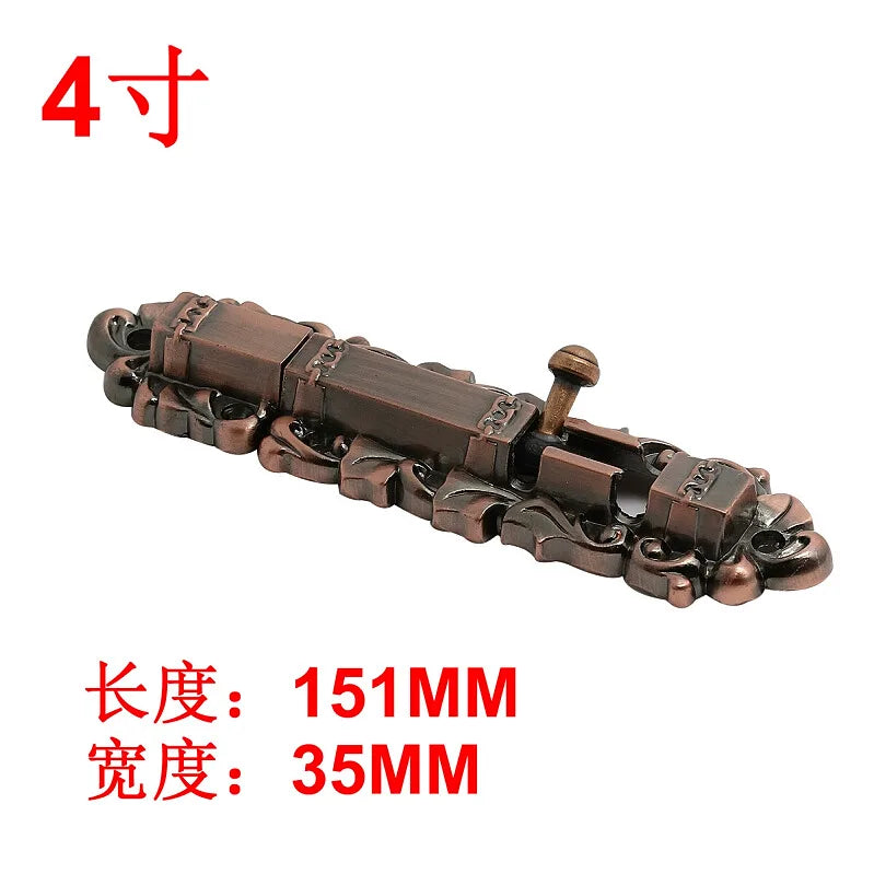 Door gate latch antique copper door bolt classical wooden metal window ventana doors pestillo puerta travas portas pin 151-250mm