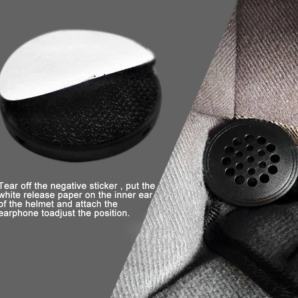 VR robot Motorcycle Helmet Headset 3.5mm Jack Wired Earphones Music Headphones with Handsfree for Motorbike Rider