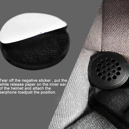 VR robot Motorcycle Helmet Headset 3.5mm Jack Wired Earphones Music Headphones with Handsfree for Motorbike Rider