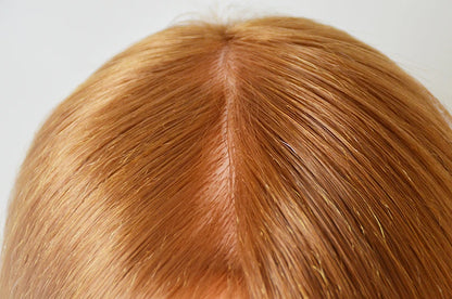 85%Real Hair Doll Head For Hairstyle Professional Training Head Kit Mannequin Head Styling To Practice Hot Curl Iron Straighten