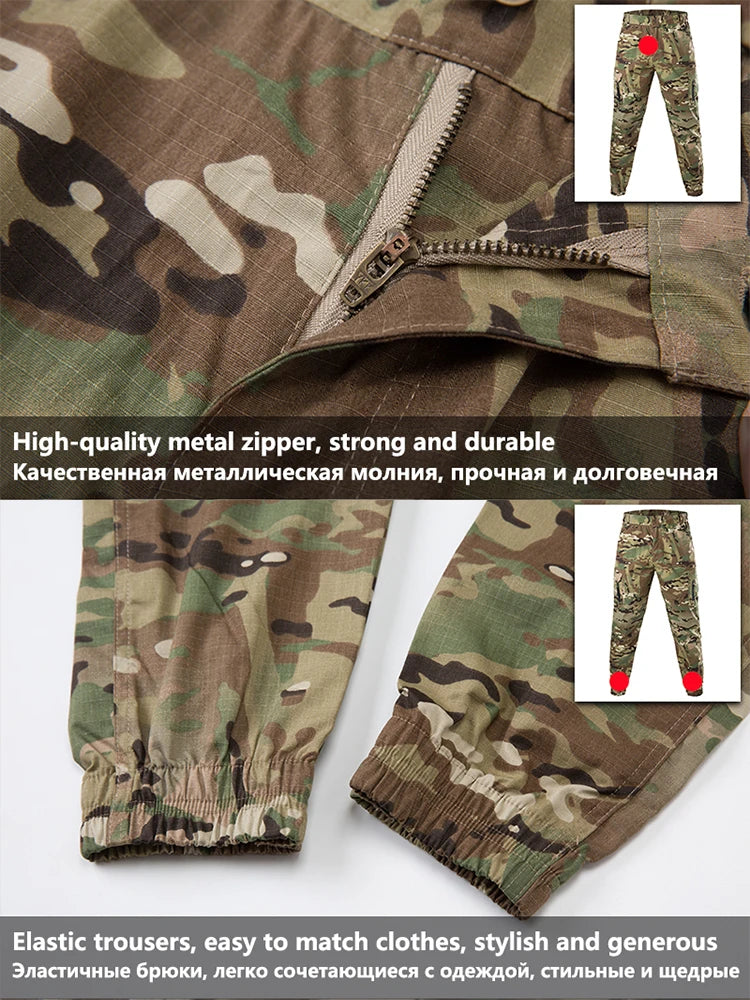 Mege Tactical Jogger pants Outdoor Game Trousers Flectarn Streetwear Outdoor Hiking Training Soft Joggers