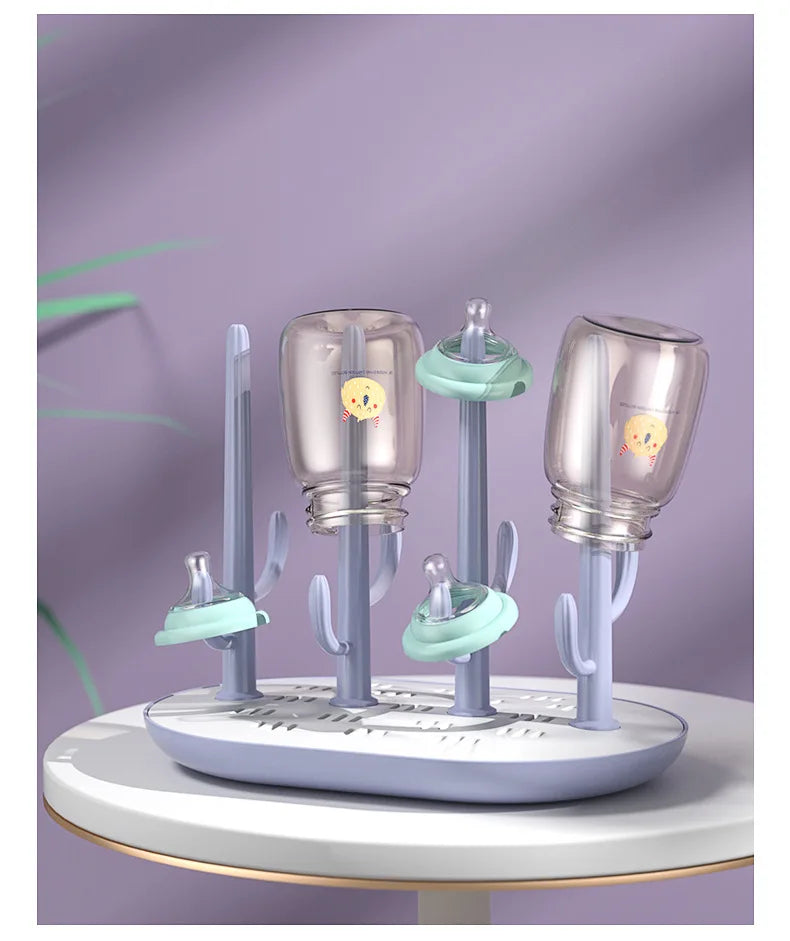 Baby Bottle Drying Rack Dryer Baby Bottle Drain Drying Racks Baby Milk Bottles Cleaning Dryer Drainer Storage