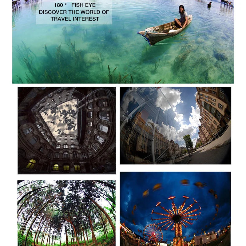 3 in1 Fisheye Phone Lens 0.67X Wide Angle Zoom Fish Eye Macro Lenses Camera Kits With Clip Lens Kits On The Phone for Smartphone
