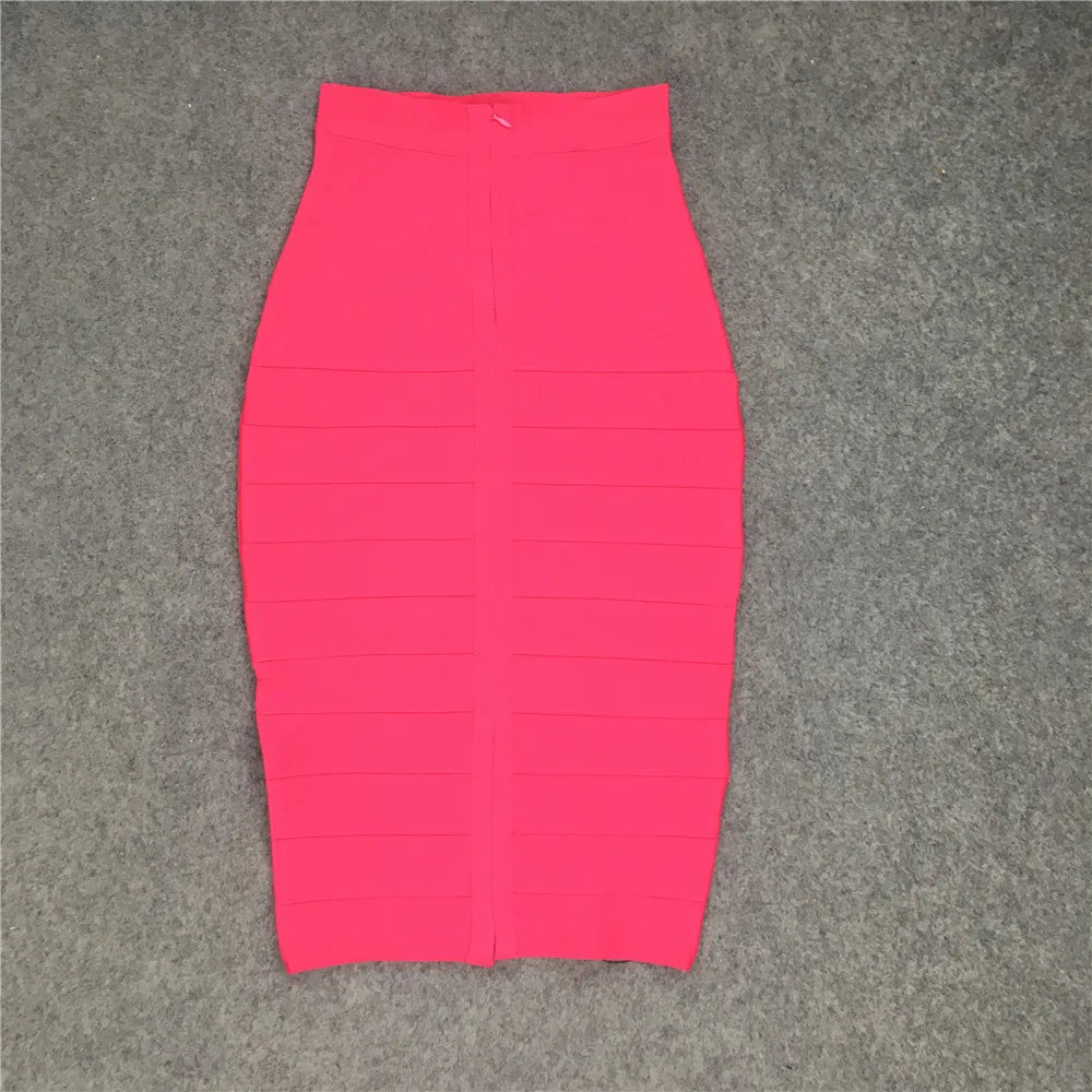 Woman Skirts Bandage Women 2020 New Arrival Midi Skirt Vintage Summer Harajuku Sexy Ladies Clothes