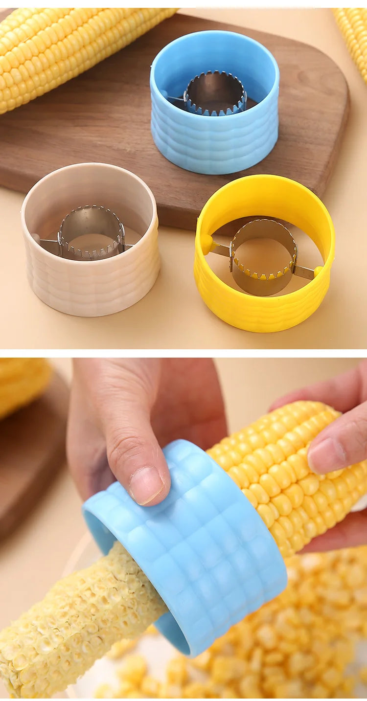 1PC Rotary Corn Peeler Planed Corn Kernel Separator Household 304 Stainless Steel Corn Thresher Kitchen Gadget Free Shipping