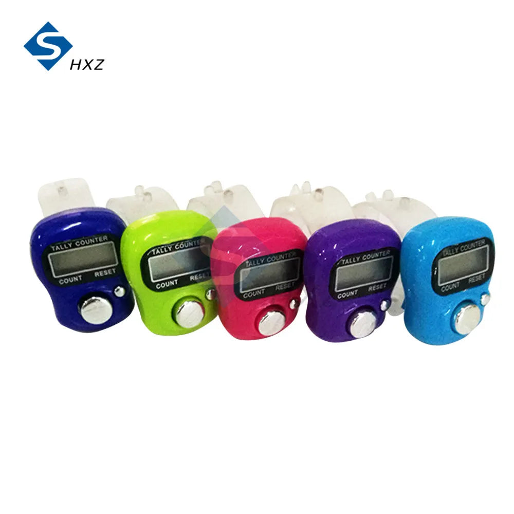 New Electronic LCD Screen Display Digital Counter Portable Hand Operated Tally LCD Screen 5 Colors
