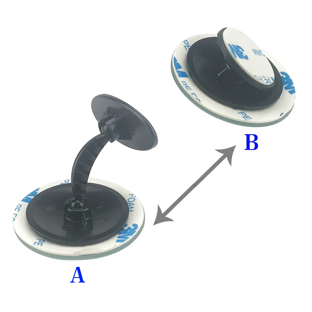 360° Rotatable Car Door Safety Mirror - B Pillar Mount Crash Prevention & Blind Spot Alerts Adjustable for Rear Traffic Warning