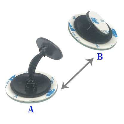 360° Rotatable Car Door Safety Mirror - B Pillar Mount Crash Prevention & Blind Spot Alerts Adjustable for Rear Traffic Warning