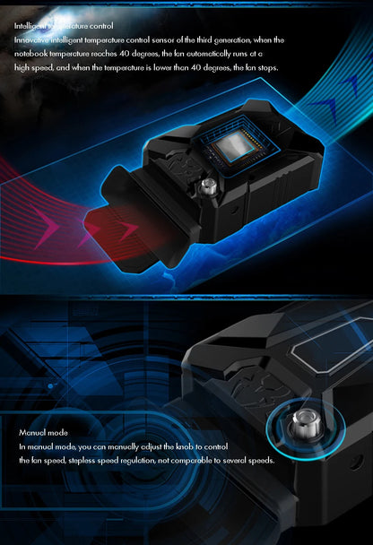 Portable Laptop Cooler External Extracting Laptop Cooling Fan Air Cooler Notebook USB Cooling Pad Laptop Accessories