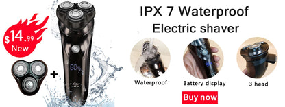Electric Shaver Replacement Head For men electric razor head IPX7 Waterproof beard trimmer cutter head 3D Removable Head
