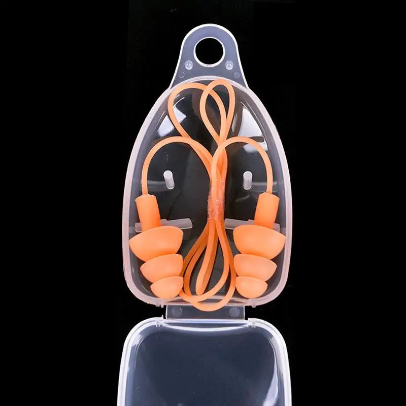 1pc 8 Colors Universal Soft Silicone Swimming Ear Plugs Earplugs Pool Accessories Water Sports Swim Ear Plug