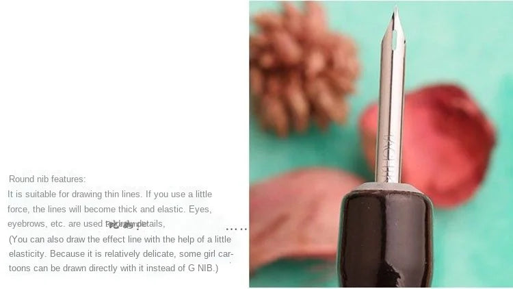 Japanese craftsman nikko TACHIKAWA comic nib G/D/round/student/whistle nib Painting, stationery, student supplies