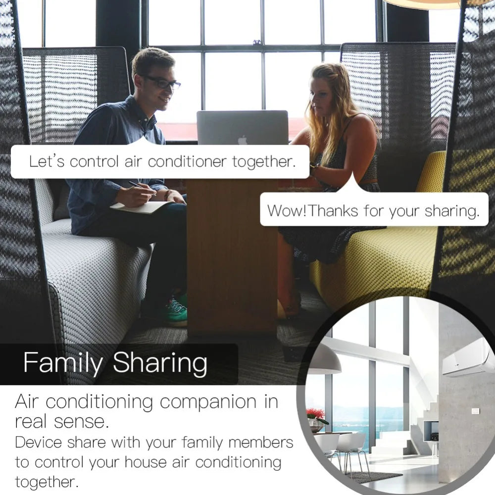 Alexa Compatible Smart Wall Socket Air Conditioner Companion Plug IR Remote Control Support Plug 16A US UK EU Plug Tuya Smart