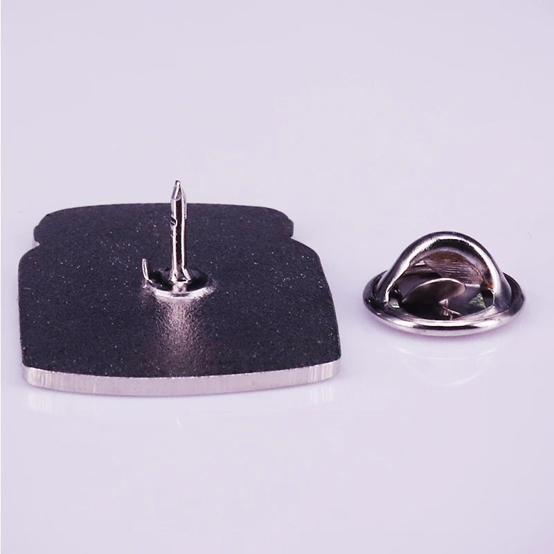 Vegan Enamel Pin Hamburger Broccoli Carrot Pussy Vegetarian Vegetables Badge Cartoon Brooch