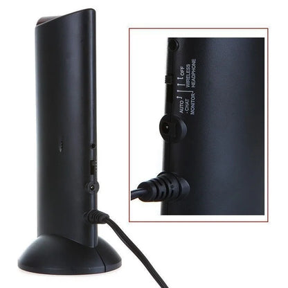 5-in-1 Wireless Headset TV Headset Computer Game RF Wireless Headset  Wireless Headset Stereo Headphone for IPod MP3 FM TV PC