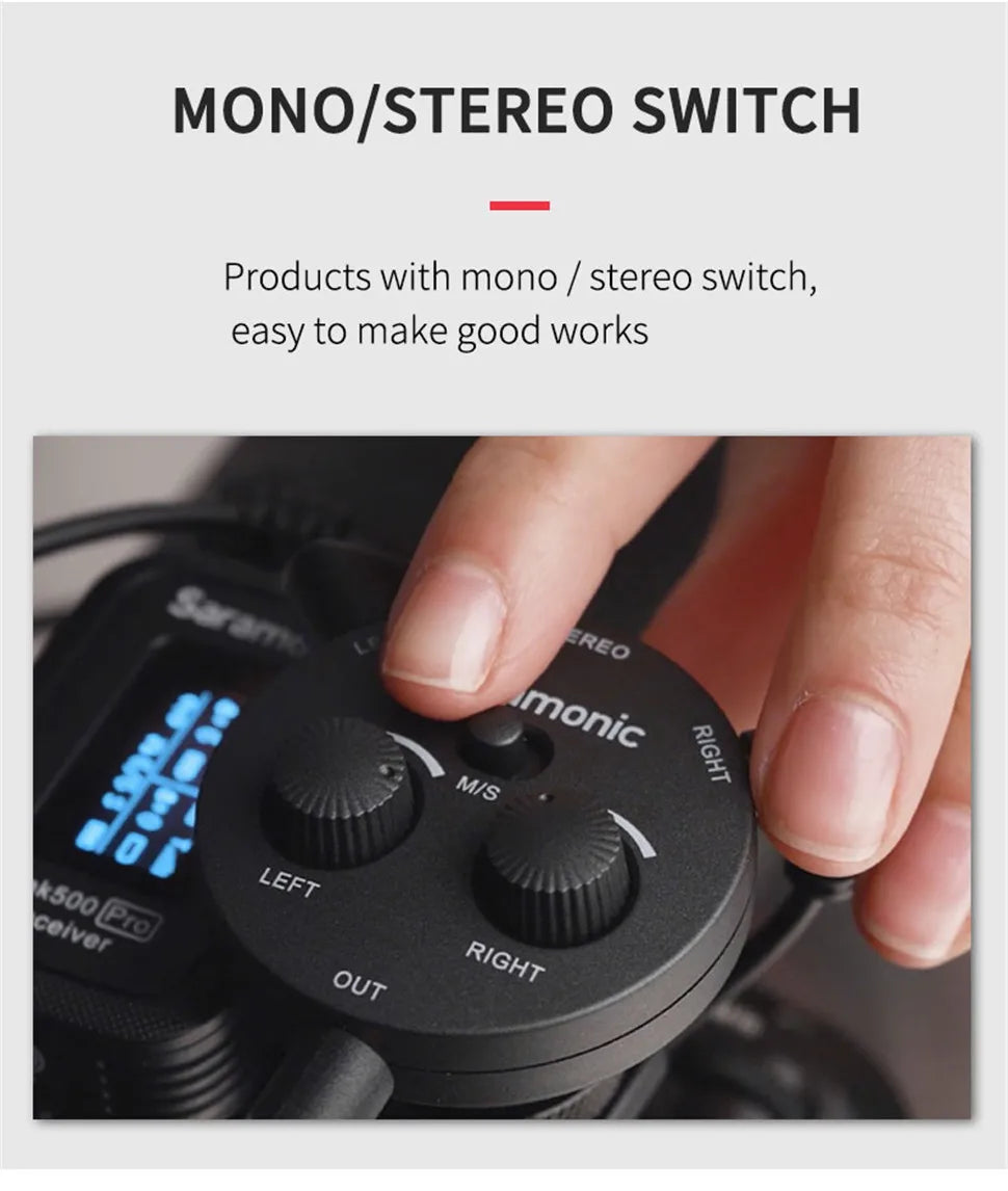 Saramonic AX1 Microphone Audio Adapter Mixer for DSLR Mirrorless Video Cameras Smartphones Recorders Laptops Youtube Streaming