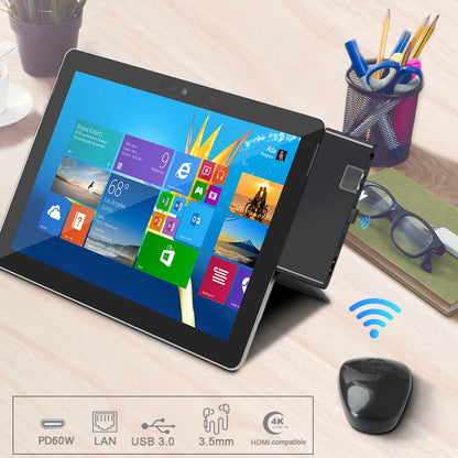 KARTOMAN USB 3.0 HUB 4K HDMI-compatible Gigabit Ethernet adapter audio SD/TF for Microsoft Surface GO 2 Laptop Docking Stations