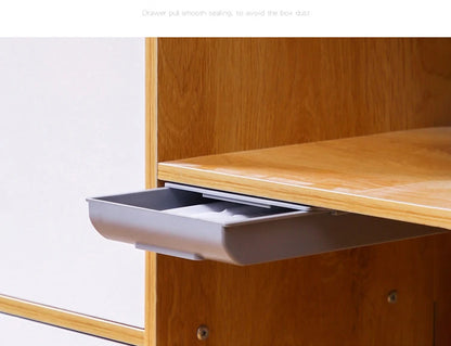 Hidden Drawer Organizer Self-Adhesive Desktop Small Drawer Cabinet Under Table Hidden Drawer Office Home Storage Tools