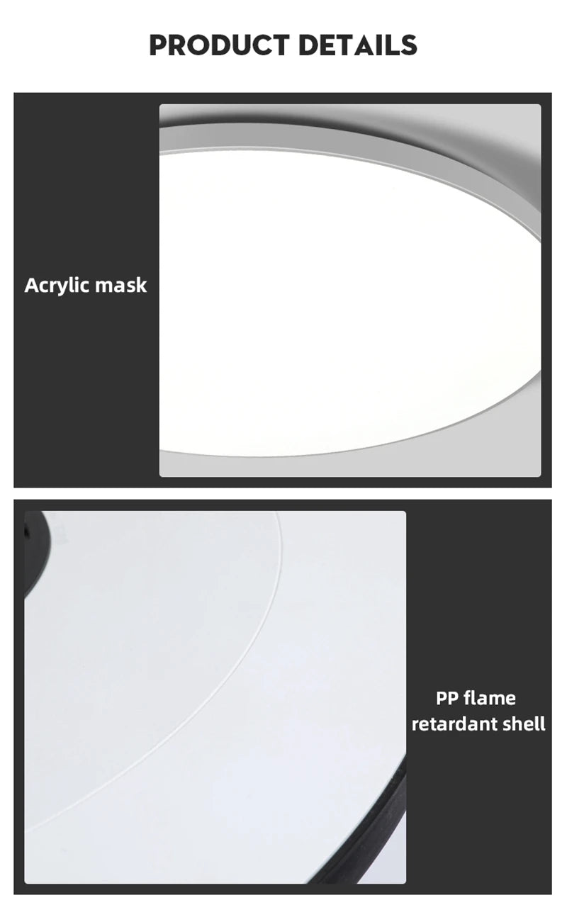 Led Ceiling Lamp Modern Ceiling Chandelier 220V Led Panel Lighting Fixture For Bedroom Kitchen Home Ultra Thin Ceiling Lights