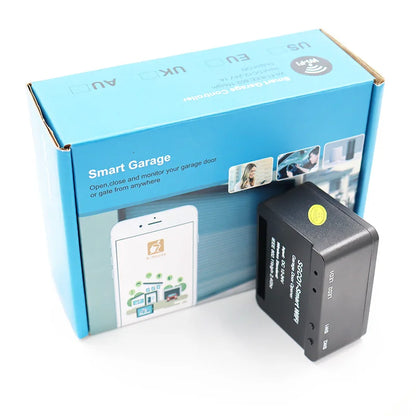 Smart WiFi Garage Door Opener Controller, APP Remote Control from Anywhere, No Hub Needed, History Record/Set Timer/Schedule