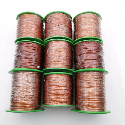 500g copper wire Magnet Wire Enameled Copper Winding wire Coil Copper Wire Winding wire High temperature resistance QZY-2/180℃