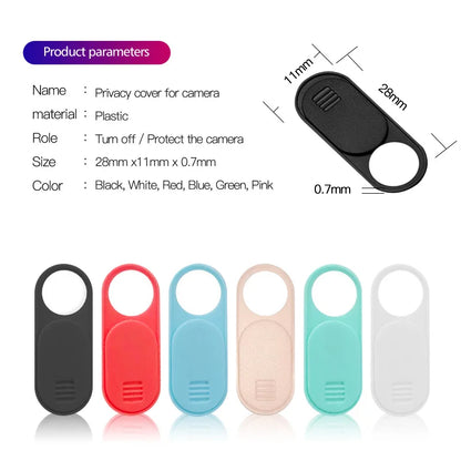 FONKEN Webcam Cover Mobile Phone Privacy Sticker Protective Cover Notebook Lens Shutter Webcame Camera Cover Laptop PC Shield