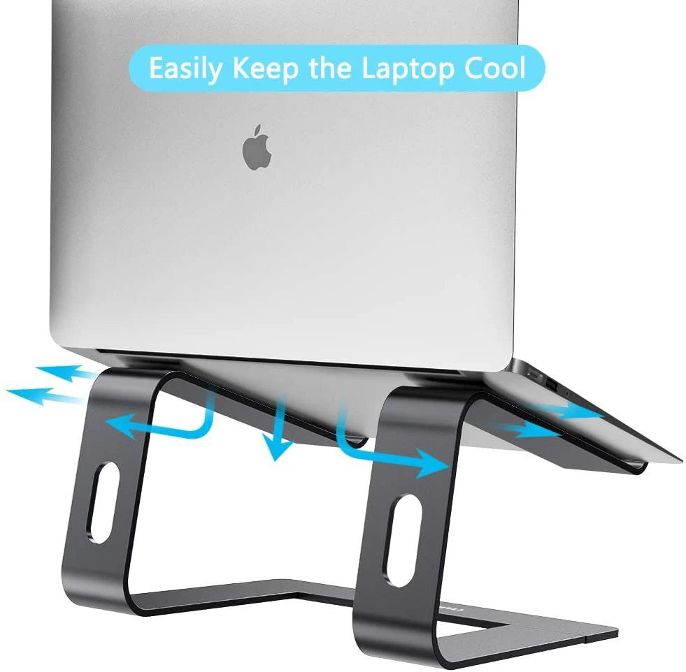 Laptop Stand Ergonomic Aluminum Laptop Mount Computer Stand Detachable Laptop Riser Notebook Holder Stand Computer Accessories