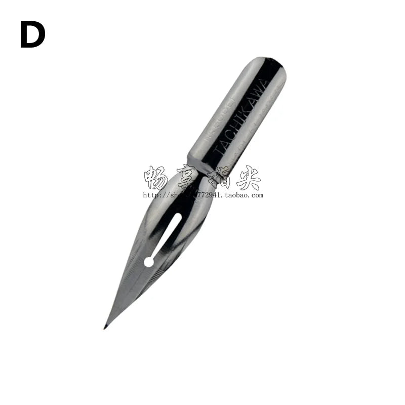 Japanese craftsman nikko TACHIKAWA comic nib G/D/round/student/whistle nib Painting, stationery, student supplies