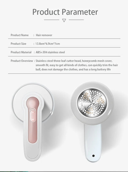 Lint Remover Clothes Fuzz Pellet Trimmer Machine Electric Portable Chargeable Fabric Shaver Removes for Clothes Spools Removal